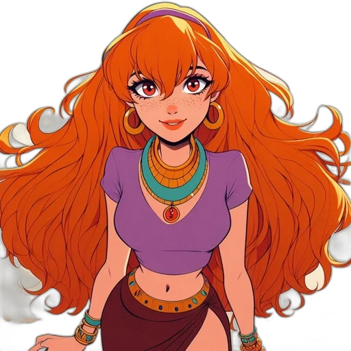jewelry, anime, fantasy art, cartoon transparent PNG cut-out