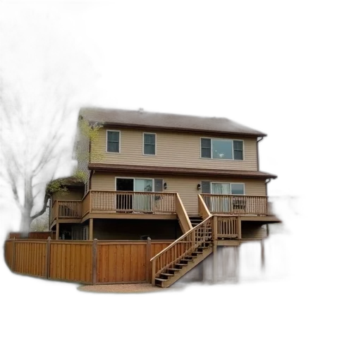 building, furniture, 3d render, photorealistic transparent PNG cut-out