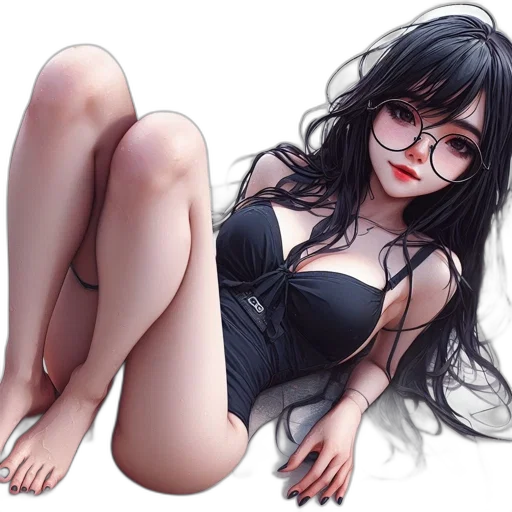 dress, fantasy art, anime, photorealistic transparent PNG cut-out