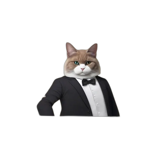 staff, animal, hat, jacket transparent PNG cut-out
