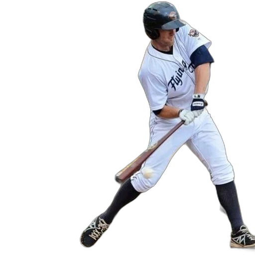 weapon, baseball, player, white transparent PNG cut-out