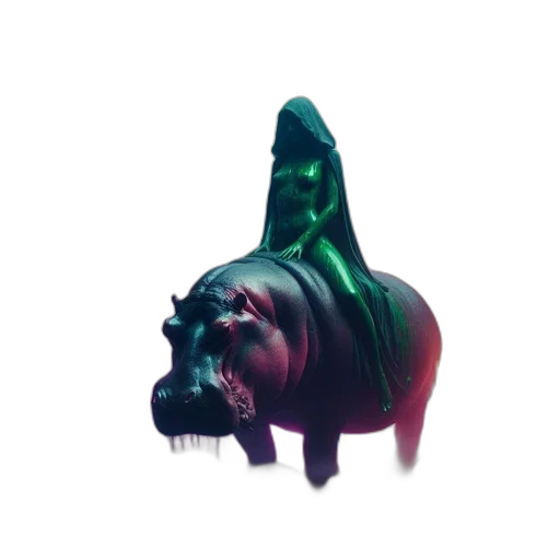 animal, creature, crown, staff transparent PNG cut-out