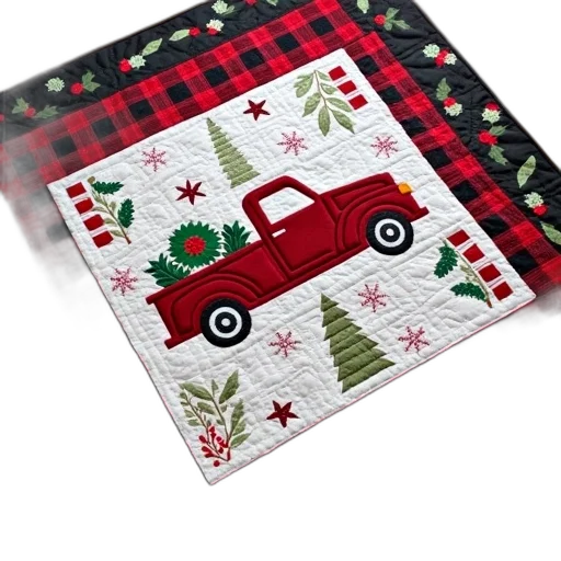 car, red, black, plaid transparent PNG cut-out