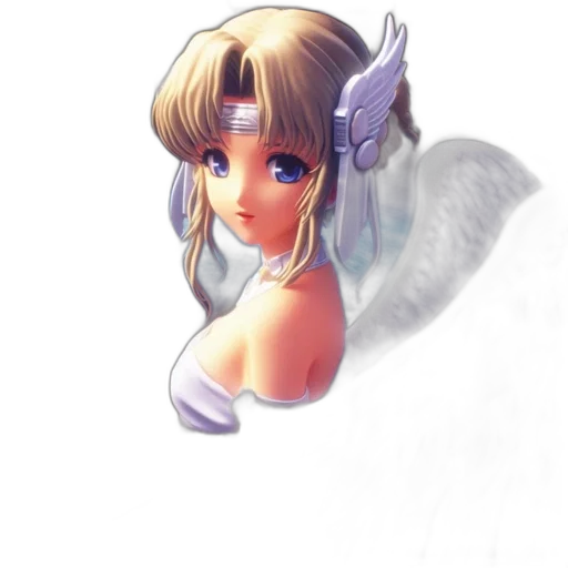 face, staff, dragon, dress transparent PNG cut-out