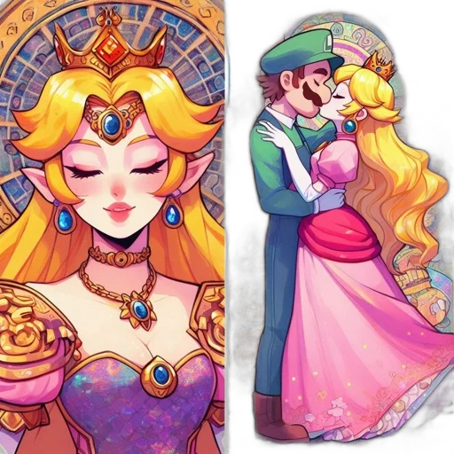 crown, dress, concept art, fantasy art transparent PNG cut-out