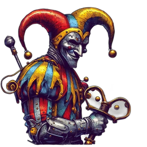 staff, mask, robot, crown transparent PNG cut-out
