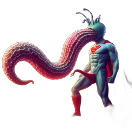 creature, animal, dragon, hair transparent PNG cut-out