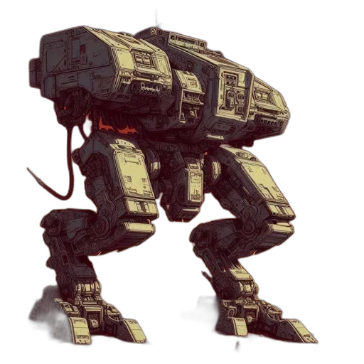 robot, weapon, creature, concept art transparent PNG cut-out