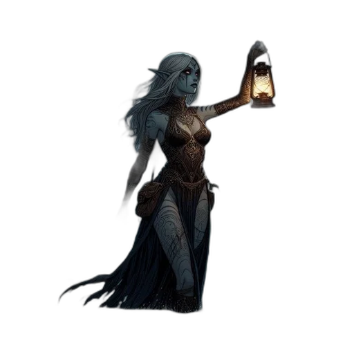 staff, dress, concept art, fantasy art transparent PNG cut-out