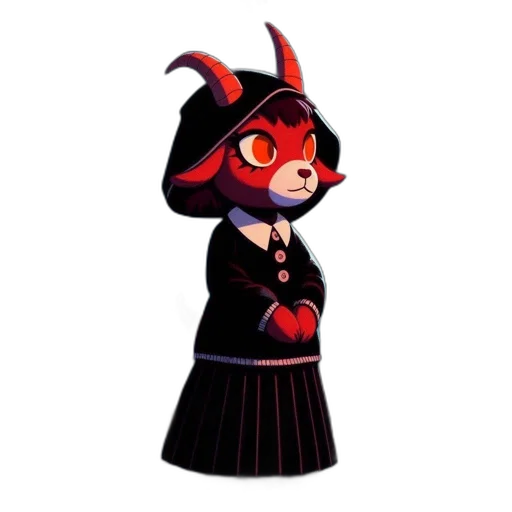 dress, staff, mask, animal transparent PNG cut-out