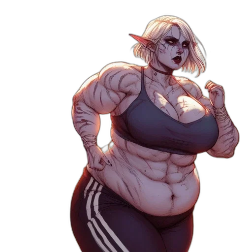 concept art, fantasy art, cyberpunk, watercolor transparent PNG cut-out