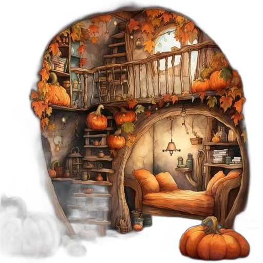 hat, mask, furniture, fantasy art transparent PNG cut-out
