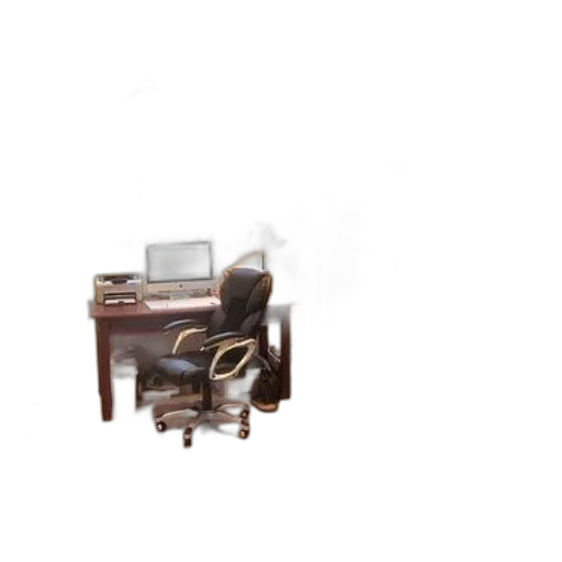 furniture, staff, 3d render, photorealistic transparent PNG cut-out