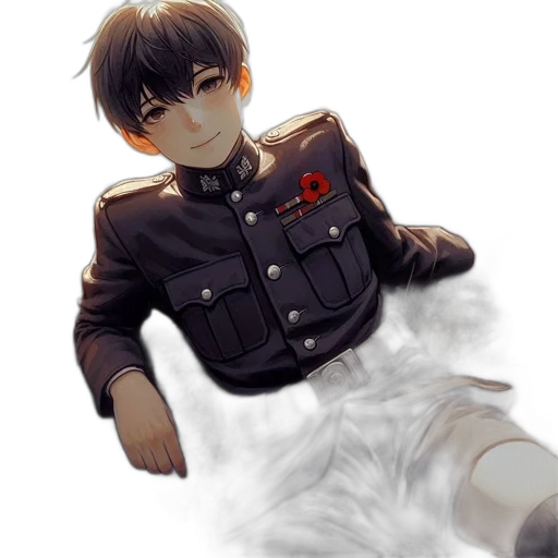 staff, weapon, jacket, creature transparent PNG cut-out