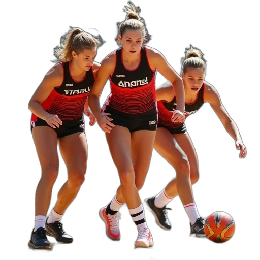 kilda, saints, women, netball transparent PNG cut-out