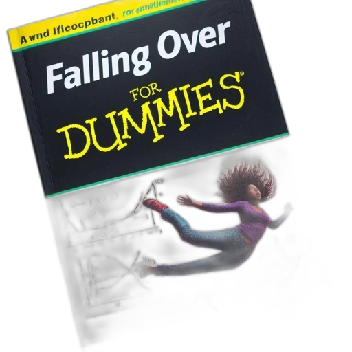 book, cover, falling, over transparent PNG cut-out