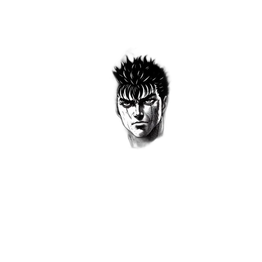 face, creature, hair, mask transparent PNG cut-out
