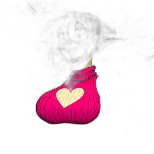 mask, jacket, shoes, flower transparent PNG cut-out