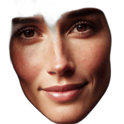 face, mask, robot, crown transparent PNG cut-out