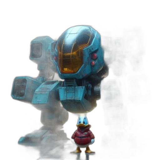 robot, weapon, creature, mask transparent PNG cut-out