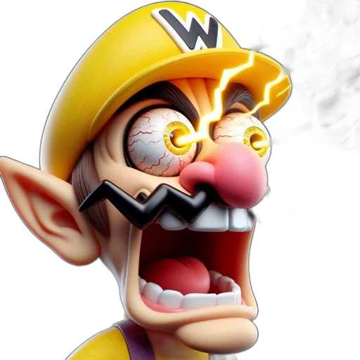 face, staff, mask, 3d render transparent PNG cut-out