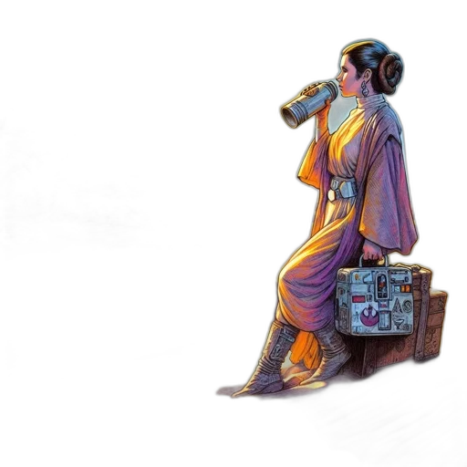 bottle, staff, concept art, photorealistic transparent PNG cut-out
