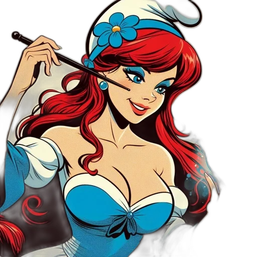 staff, comic book art, cartoon, fantasy art transparent PNG cut-out