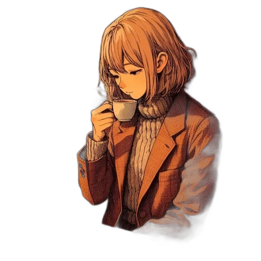 jacket, face, staff, food transparent PNG cut-out