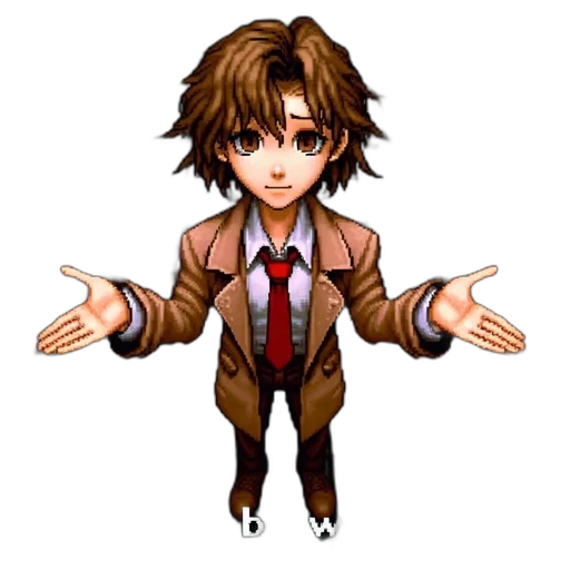 staff, jacket, animal, creature transparent PNG cut-out
