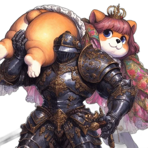 weapon, animal, dragon, crown transparent PNG cut-out
