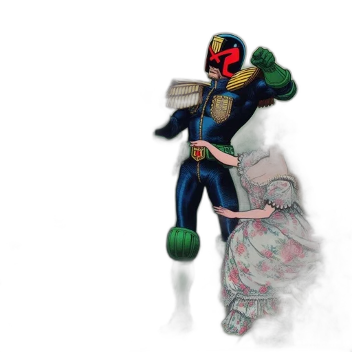 robot, mask, concept art, comic book art transparent PNG cut-out
