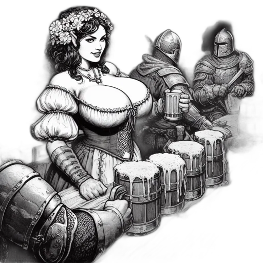 robot, crown, concept art, fantasy art transparent PNG cut-out