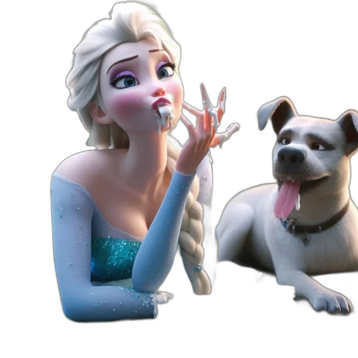 animal, concept art, 3d render, cartoon transparent PNG cut-out