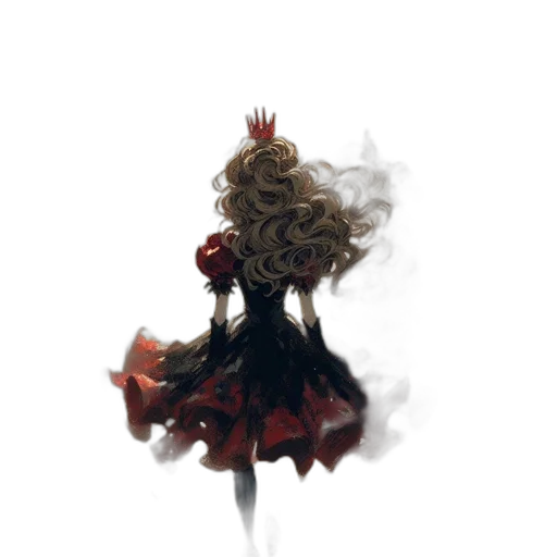 crown, dress, hair, mask transparent PNG cut-out
