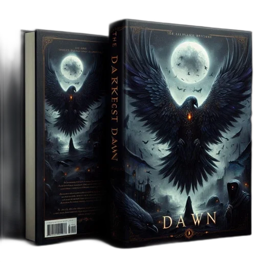concept art, fantasy art, dark, darkest transparent PNG cut-out