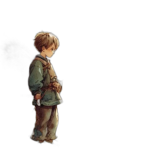 weapon, jacket, sword, staff transparent PNG cut-out