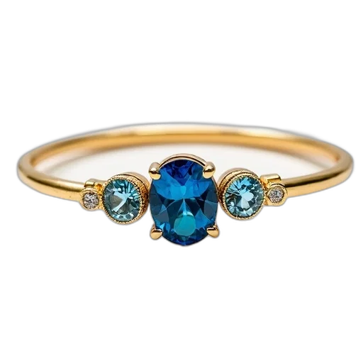 jewelry, crown, blue, gold transparent PNG cut-out