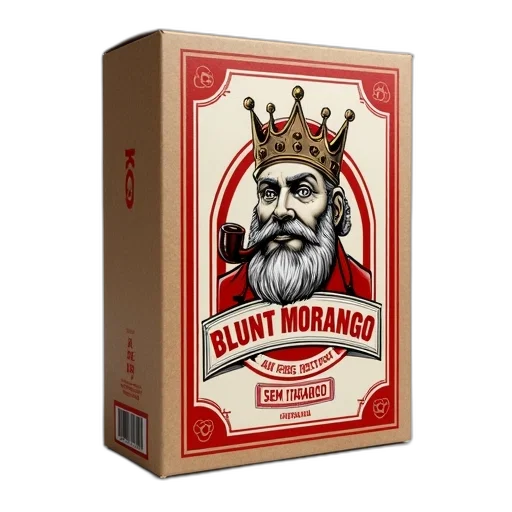 crown, cardboard, box, red transparent PNG cut-out