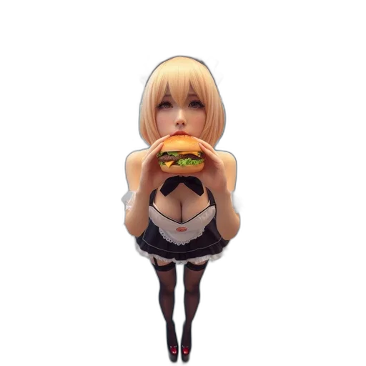 food, dress, robot, staff transparent PNG cut-out