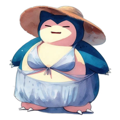 hat, creature, animal, dress transparent PNG cut-out