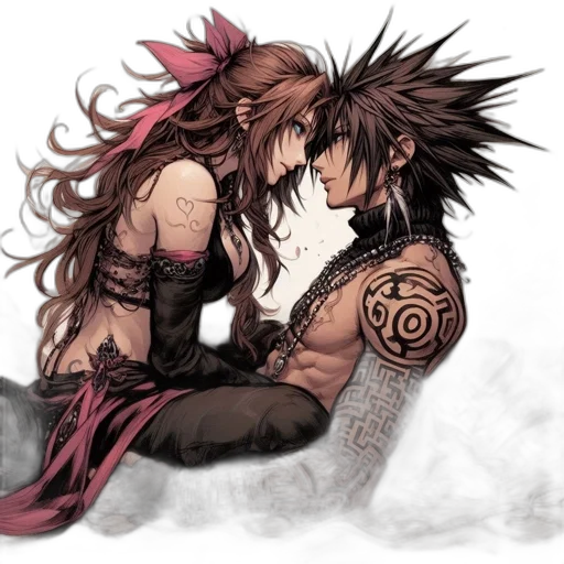 fantasy art, concept art, comic book art, anime transparent PNG cut-out