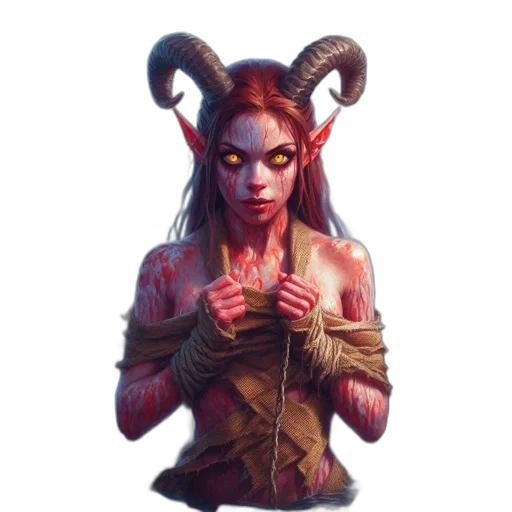 creature, face, mask, staff transparent PNG cut-out
