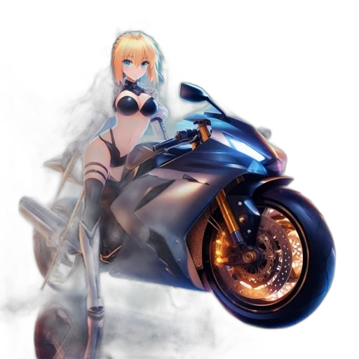 weapon, robot, sword, dress transparent PNG cut-out