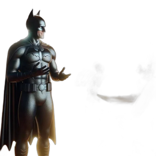 mask, concept art, comic book art, 3d render transparent PNG cut-out