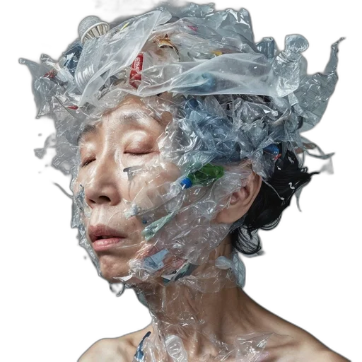 face, mask, crown, creature transparent PNG cut-out