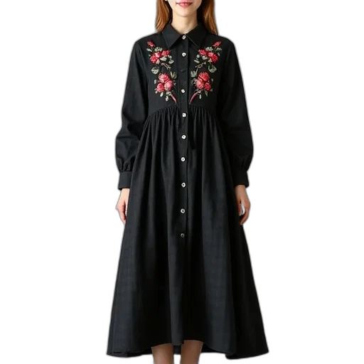 dress, jacket, dark, black transparent PNG cut-out