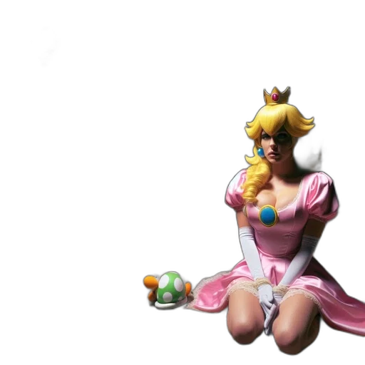 crown, dress, staff, weapon transparent PNG cut-out