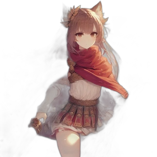 dress, staff, mask, animal transparent PNG cut-out