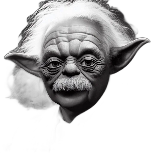 face, mask, staff, creature transparent PNG cut-out