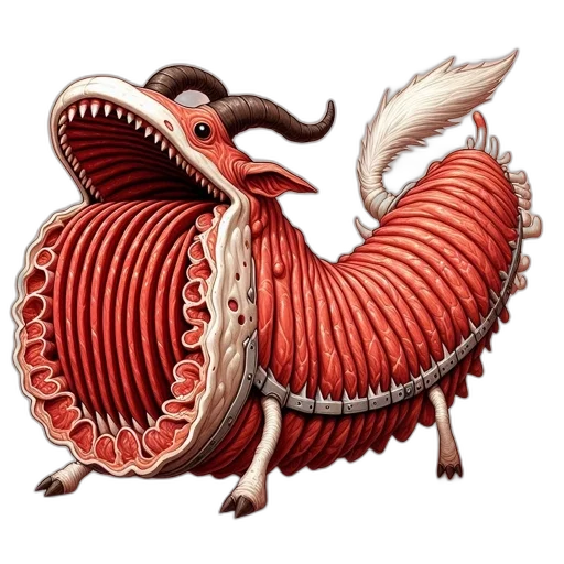 dragon, animal, creature, concept art transparent PNG cut-out